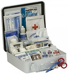 First Aid Only 90564 50 Person First Aid Kit, Ansi 2015 Class A+, Metal Case