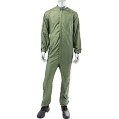 Uniform Technology Ccre4Nx-96Sg-L Chemarc 5 Coveralls - 5 Cal/Cm2, Sage Green, Size Large