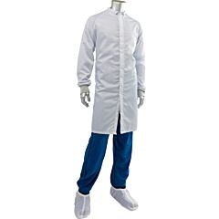 Uniform Technology Cfrzpd-88Wh-3Xl Disctek 5.0 Iso 6 (Class 1, 000) Cleanroom Frock, White, Size 3X-Large