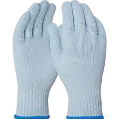 Pip Im2270T-L Medium Weight Seamless Knit Cotton/Recycled Polyester Gloves - Blue, Blue, Size Large