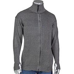 Kut Gard J100Sp-4Cm-Th-M Ata® Blended Cut Resistant Jacket With Mesh Back And Thumb Holes, Dark Gray, Size Medium