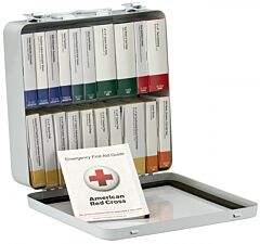 First Aid Only 90600 24 Unit First Aid Kit, Ansi 2015 Class A+, Metal Case