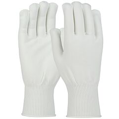 Pip M13P-Lb-L Seamless Knit Filament Polyester Gloves - Light Weight, White, Size Large