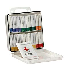 First Aid Only 90601 24 Unit First Aid Kit, Ansi 2015 Class A+, Plastic Case