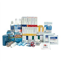 First Aid Only 90623 3 Shelf Ansi 2015 Class B+, Refill, With Meds