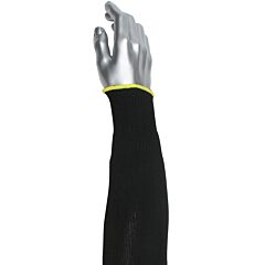 Kut Gard S10Htp/2Bk-Es6-14 Single-Ply Ata® / High Tenacity Polyester Blended Sleeve, Black, Size 14"