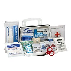 First Aid Only 90754 10 Person First Aid Kit, Ansi 2015 Class A, Plastic Case
