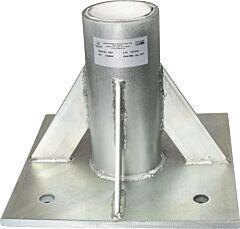 French Creek Pd7 Floor Mount Sleeve Davit Base