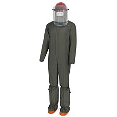 Oberon Crkit2-S-L Arc Flash Suit Kit, 8 Cal, Clean Room, Comes With (Coverall Size Small, Bootie Size Large, Face Shield, Balaclava)