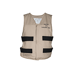 Oberon Cv-Arc-Reg Cooling Vest, Arc Flash, Color: Khaki, Size: Regular
