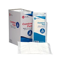 First Aid Only 90869 8" X 10" Trauma Pad, 24/Box