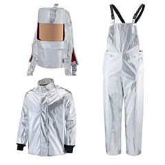 Oberon Hr-Pb-Kit-Xl Suit Kit, Heat Reflective Aluminized Pbi Kevlar, Size X-Large
