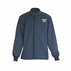 Oberon Lan4-Ct-Z3Xl Arc Flash Coat, 40 Cal Lan Series Deluxe, Color: Navy Blue, Size 3X-Large Extra Tall