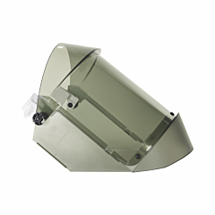 Oberon 21Agr12Afa1+500 Arc Flash Face Shield, 12 Cal Tcg, With Hard Hat Adapters, Fits 3M/Aearo And Bullard Hard Caps, Lens Color: Clear Grey Anti-Fog