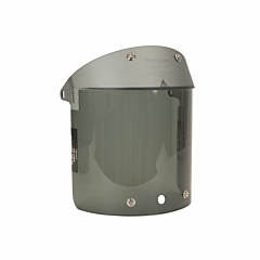 Oberon Tcg140Bafh Hood Replacement Window, Arc Flash, 140 Cal Tcg, Window:Clear Grey Anti-Fog