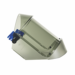 Oberon 21Agr30Afa4+500 Arc Flash Face Shield, 30 Cal Tcg, With Hard Hat Adapters, North Safety, Honeywell/Akron/Techna, Msa Top Guard & Thermal Guard, Dynamic Safety, And Vallen Valiant Hard Caps, Lens Color: Clear Grey Anti-Fog