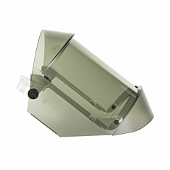 Oberon 21Agr30Afa8+500 Arc Flash Face Shield, 30 Cal Tcg, With Hard Hat Adapters, Msa V-Guard Hard Caps (Size Medium), Lens Color: Clear Grey Anti-Fog