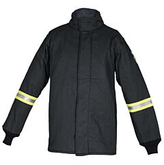 Oberon Tcg40-Ct-5Xl Arc Flash Coat, 40 Cal Tcg, Color: Black, Size 5X-Large
