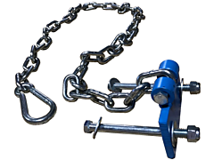 Morse 2162Kit-P Kit: Safety Chain Anchor For 285 Series. Customer To Bolt On Or Weld To Cross Tube Of Forklift-Karrier