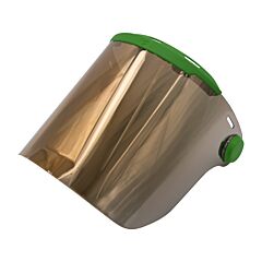 Rpb 16-675-Hgt Radiant Heat Half-Gold Visor C/W Cover Clip And Retainer Assembly