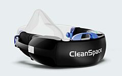 Cleanspace Cs3020Work-S Work Papr Kit, Half Mask, Head Harness & Hepa Filter, Size Small