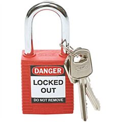 Brady 99556 Safety Padlock, Blue