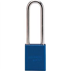 Master Lock A1106Blu Aluminum Padlock, 1 1/2" Shackle, Blue