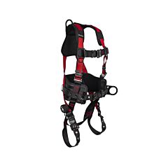 Falltech 7078Clx Tradesman Pro 3D Construction Belted Fbh, Large/X-Large, Tb Legs/Qc Chest
