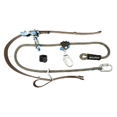 Falltech 8180D Apex Pro Adjustable Wood Pole Fall Restrict Device, Distribution Pole