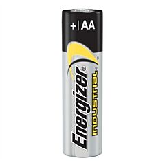 Energizer Aabat Industrial "Aa" Alkaline Batteries, 24/Pkg