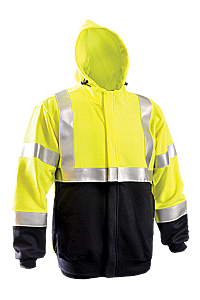 Occunomix Fr-Sm2313 Flame Resistant Zipper Hoodie, Class 3