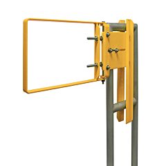 Fabenco A71-16Pc Self-Closing Safety Gate, A Series, Fits 17"-18.5" Clear Opening, Powder Coat Yellow