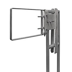 Fabenco A71-33 Self-Closing Safety Gate, A Series, Fits 34"-36.5" Clear Opening, Galvanized