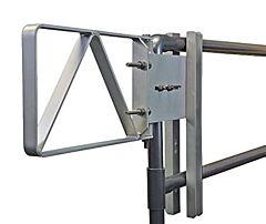 Fabenco A82-33 Self-Closing Safety Gate, A Series, Fits 34"-36.5" Clear Opening, Aluminum