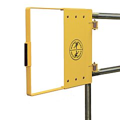 Fabenco G72-21Pc G Series The Universal Hinge Mount Safety Gate, 21" Powder Coat Yellow
