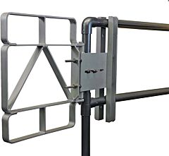 Fabenco Xl82-24 Xl Series Extended Coverage Self-Closing Safety Gate, Fits 25″-27.5″ Clear Opening, Aluminum