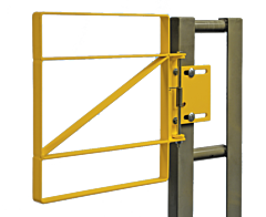 Fabenco Z70-24Pc Z Series Self-Closing Safety Gate For New Construction, Fits 25″-27.5″ Clear Opening, Powder Coat Yellow