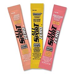 All Sport 10122536 Zero Drink Mix Powder Sticks, Assorted Exotic Flavors