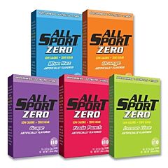 All Sport 41115 Zero Drink Mix Powder Sticks, Assorted Flavors