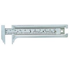 General Tools 132Me Pocket Calipers, 0 In/0 Mm-3 In/75 Mm, Stainless Steel