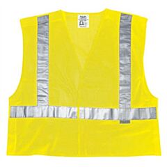 Mcr Safety Cl2Mll River City Luminator Class 2 Breakaway Mesh Vest, Large