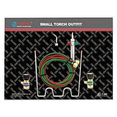 Gentec Kstp14-Tsp Small Torch Kit, Propane, Handle, Tip, Hose, Oxygen And Fuel Regulator, Carrier