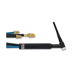 Best Welds 18-12-R 18 Tig Torch Package, Water Cooled, 350 A, Rigid Head, 12.5 Ft Cable, Braided Rubber