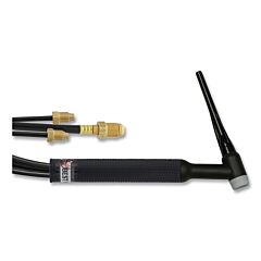 Best Welds 18F-12 18F Tig Torch Package, Water Cooled, 350 A, Flex Head, 1-Pc 12.5 Ft Cable, Vinyl