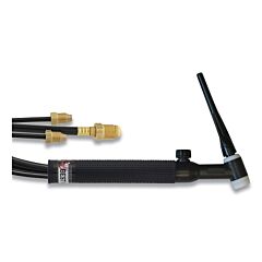 Best Welds 18V-12 18V Tig Torch Package, Water Cooled, 350 A, Rigid Head With Valve, 12.5 Ft Cable, Vinyl