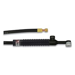 Best Welds 24Vn-25-R 24Vn Tig Torch Package, Air Cooled, 80 A, Rigid Head With Valve, 90°, 25 Ft Cable, Rubber