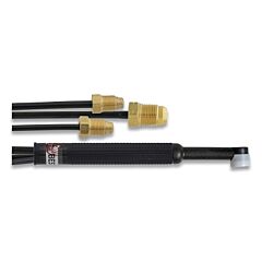 Best Welds 24Wn-12 24Wn Tig Torch Package, Water Cooled, 180 A, Rigid Head, 90°, 12.5 Ft Cable, Vinyl