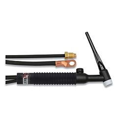 Best Welds 26Fv-12-2 26Fv Tig Torch Package, Air Cooled, 200 A, Flex Head With Valve, 2-Pc 12.5 Ft Cable, Vinyl