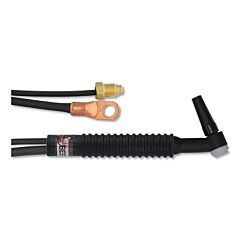 Best Welds 9F-25-2 9F Tig Torch Package, Air Cooled, 125 A, Flex Head, 2-Pc 25 Ft Cable, Vinyl