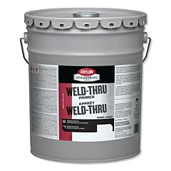 Krylon Industrial K00020103-20 Weld-Thru Primer, 5 Gal, Bucket, Black